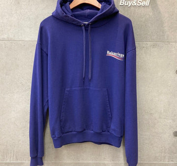 BALENCIAGA ウェーブロゴフードネイビー 508205C051503 148409352