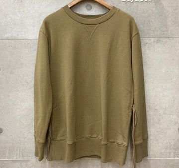 MAISON MARGIELA メゾンマルジェラ 女性用 クルーネック スウェット カーキ S52GU0139 148409396