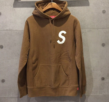 SUPREME S-Logo Hoodie Braun C021105 148409605