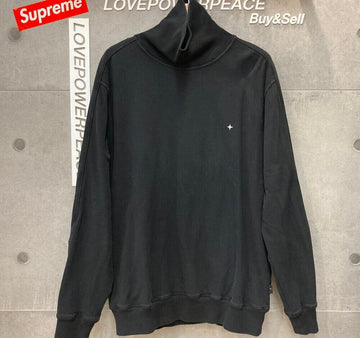 STONE ISLAND Baumwoll-Turtleneck Schwarz 671562137 148409617