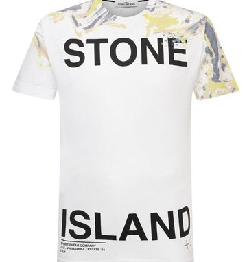STONE ISLAND MARBLE T-SHIRT Weiß E0106034 148409639