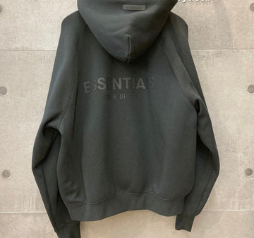FEAR OF GOD Essentials Hoodie mit Rücklogo Schwarz 192SP212000FE082310 148409733