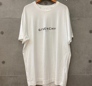 Givenchy Oversized Logo-Printed T-Shirt White BM71533Y6BG043001 148409752