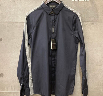 Armani Emporio Slim Fit Shirt Navy 6X1C5QF101813 148409790