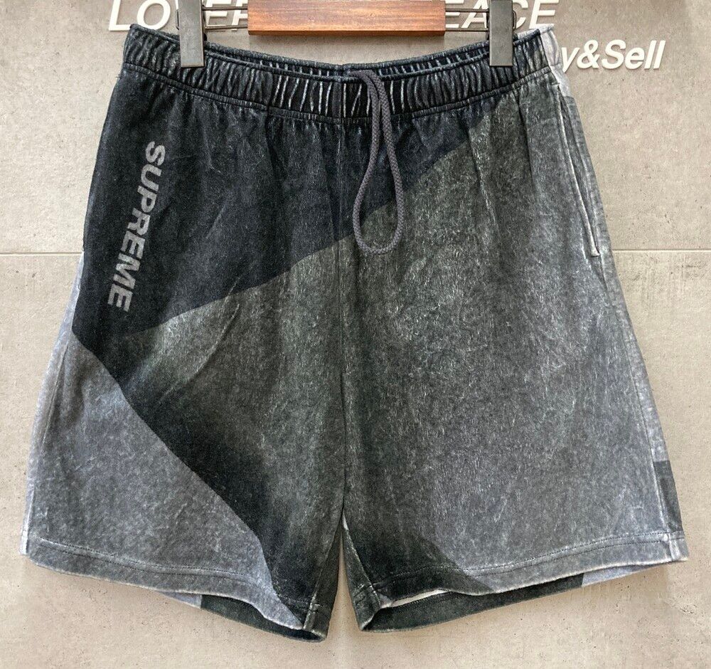 Supreme GEO Velour Shorts Black MD01027 148409791 – trenbe
