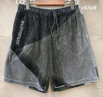 Supreme GEO Velour Shorts Black MD01027 148409791