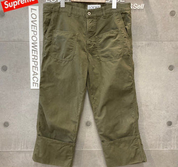 LOEWE Fischerhose mit Taschen in Khaki 48 E031516 148409927