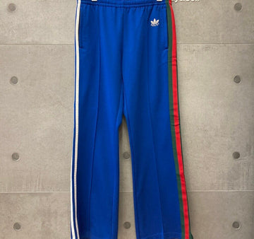 GUCCI アディダス トラックパンツ ブルー 691785H032005 148409970