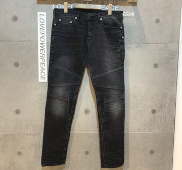 NEIL BARRETT Biker-Jeans Schwarz PBDW144 C102115 148409982