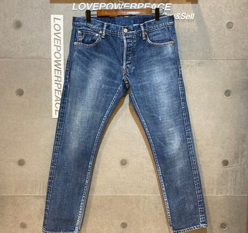 VISVIM Social Sculpture Denim Jeans Medium Blue D042821 148410016