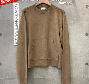 Acne Studios Cashmere Wool Pocket Knit Brown 29N173E030862 148410059