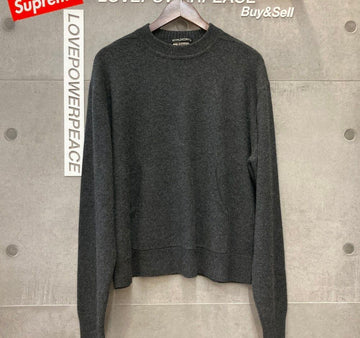 ACNE STUDIOS Cashmere-Woll-Strick Charcoalgrau 29N173E030861 148410090