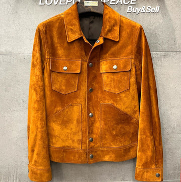 Tom Ford Cashmere Suede Leather Trucker Jacket TFL754 E111907 LBI001 148410280