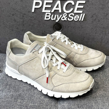 KITON スニーカー ランナー グレーE080103 148410547