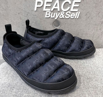 DIOR クリスチャン・ディオール オブリーク SNOW スリッパ ブラック E051738 148410612