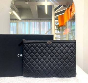CHANEL Boy Clutch Large Vintage 25 H021702 148576482