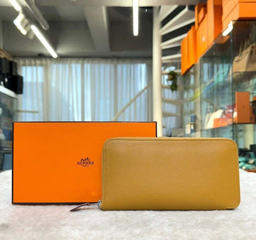 HERMES Seidenlange Geldbörse W stamp H052807 148576508