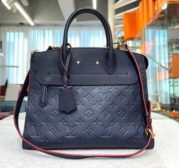 LOUIS VUITTON アンプラント ポンヌフ MM ネイビー H011402 148576607