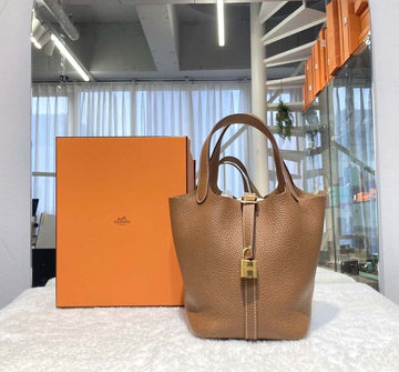Hermes Picotin 18 Tote Bag Gold Hardware Z stamp H101317 148576611