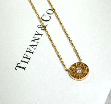 TIFFANY & CO Tiffany Rosegold 1837 Circle Halskette G101002 148576808