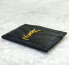 Saint Laurent YSL Chevron Caviar Card Holder Wallet 423291F120904 148576848 [P]