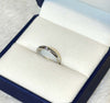 TIFFANY & CO Elasphere Bandring mit 1P Diamant PT950 10.5 148576913 [P]