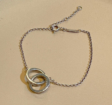 TIFFANY & CO Tiffany 1837 Interlocking Armband Silber 925 E041208 148576955