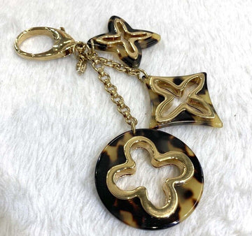 Louis Vuitton Monogram Leopard Gold Keyring & Bag Charm M65087H011406 148577070