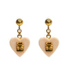LOUIS VUITTON Lockmi Herz Gold Ohrringe 39593 148583109 [P]