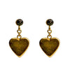 LOUIS VUITTON Lockmi Herz Gold Ohrringe 39593 148583109 [P]