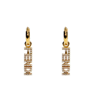 FENDI Cubic Gold Ohrringe 41199 148583173