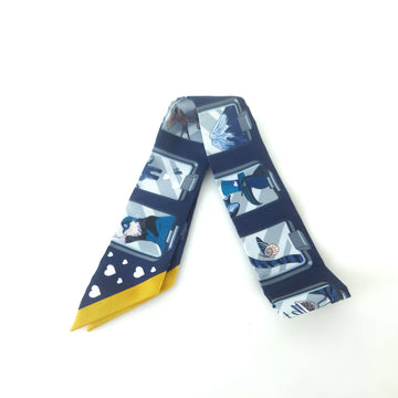 HERMES シルクツイリースカーフ 12246 148615383