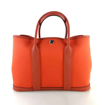 HERMES Canvas Gardenparty Tote 12275 148635520