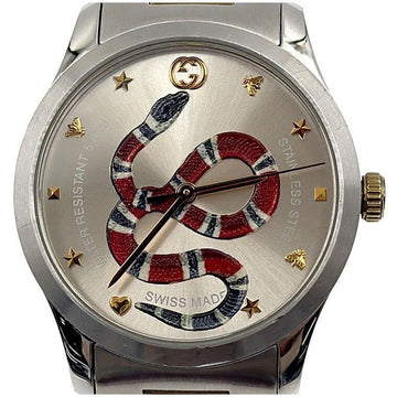 GUCCI タイムレススネークコンビウォッチ (126.4) 111225013 148724893