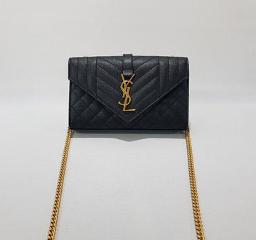 SAINT LAURENT Envelope Chain Schultertasche Klein 600195 148733213