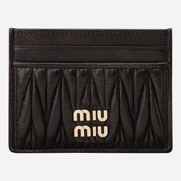 MIU MIU 5F MATERASSE Kartenhalter Kaffee 5MC076 AF6Q F0201 148778728
