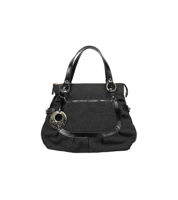 Fendi Black Juka Canvas Shoulder Bag 39729 148820687