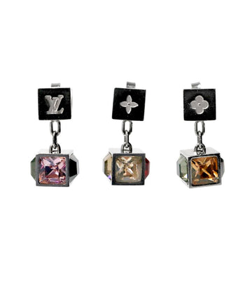 LOUIS VUITTON キュービックキューブシルバーイヤリング41099 148897410