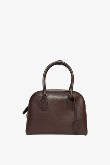 THE ROW Indien 10 Leder Schultertasche 1000 W1734L72 Kastanienbraun ANS CHSS 1699 144845467