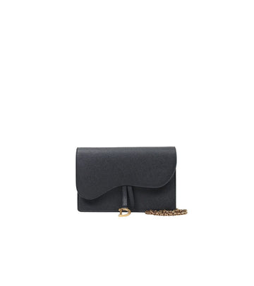 DIOR ブラック サドル ポーチ チェーン クロスバッグ 42603 149170929