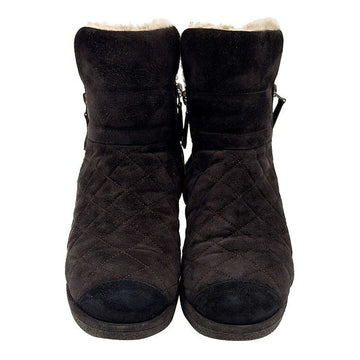 CHANEL マトラセ シアリング アンクルブーツ (G27811) 149249275