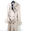 Burberry Ruffle Trench Coat 12396 149280020 [P]