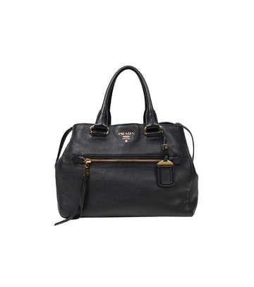Prada Black Vitello Daino Tote Bag 42552 149334166