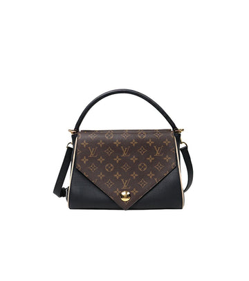LOUIS VUITTON v Monogram Double V Flap Schultertasche 42596 149334181