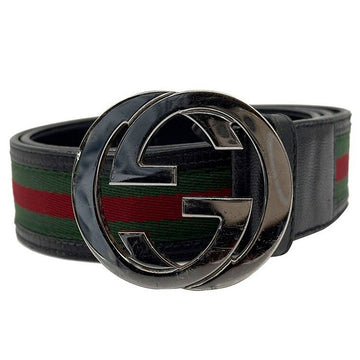GUCCI Interlocking Big Buckle Belt 114984 149335776