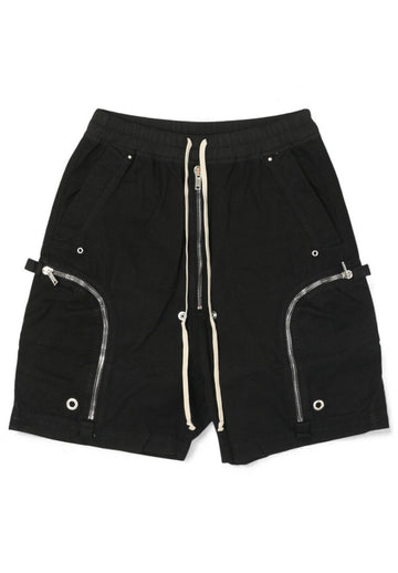 RICK OWENS DRKSHDW コットン キャンバス バウハウス ショーツ ブラック DU01E3389 CVS 09 130290149