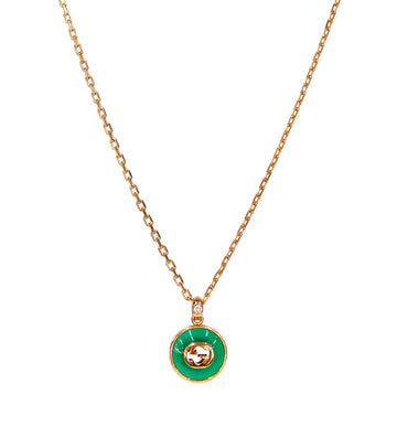 GUCCI 18K Ketten-Interlocking-Halskette 43407 149501714