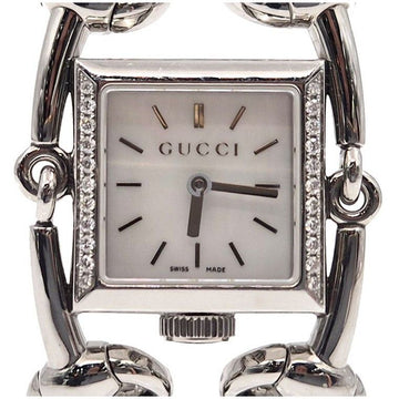 GUCCI Stahl Diamante Signoria Uhr (116.5) 11625033 124285494