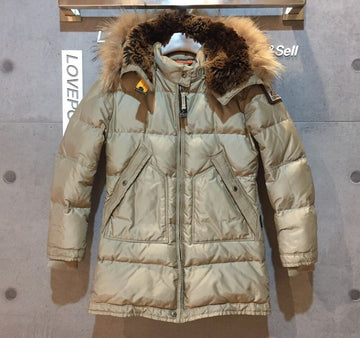 Parajumpers Long Bear Long Padding Jacket Beige C042006 148410578
