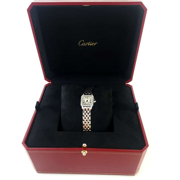 Cartier 18k Santos Dumont 18K Gold Diamond Watch 12538 149685450